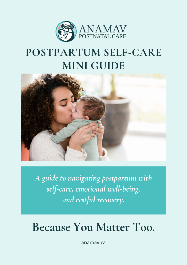 Postpartum self-care guide cover